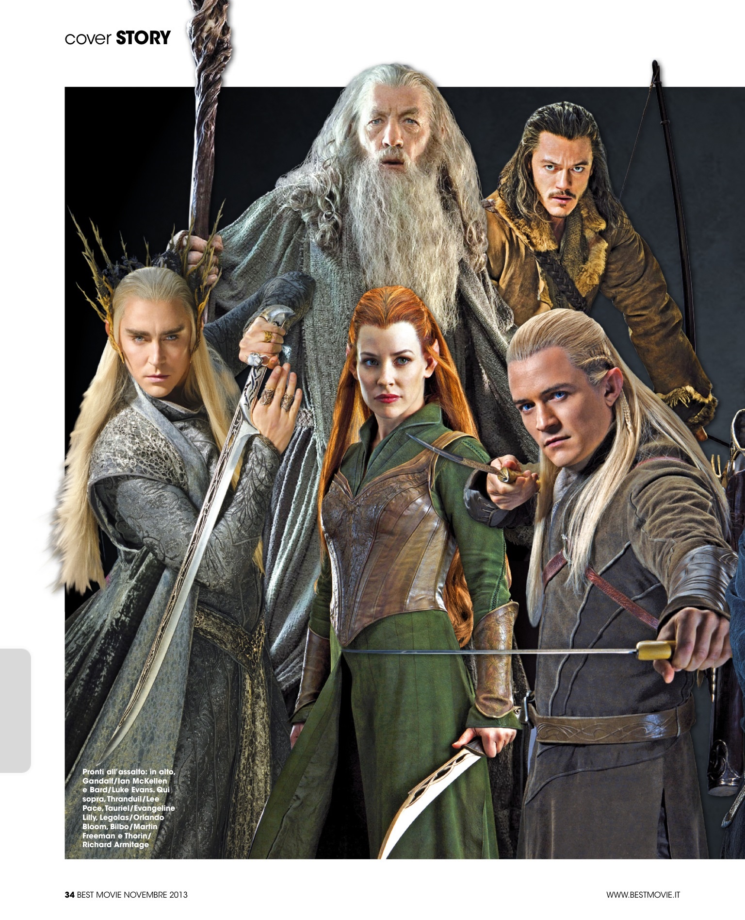 lee pace luke evans ian mckellen liv tyler orlando bloom the hobbit